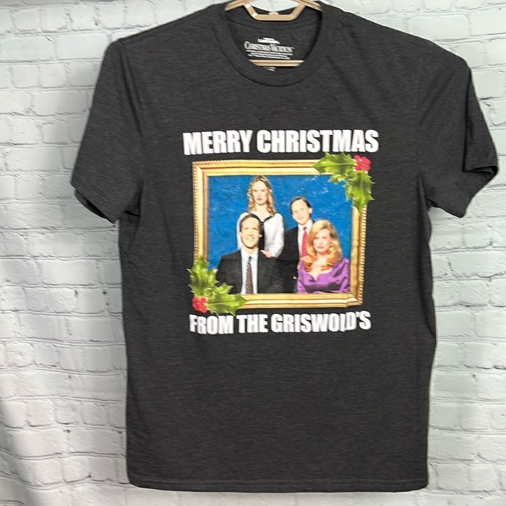 National Lampoon Griswold Christmas Card Shirt Sz Large